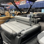 2026 Godfrey MC235SFL Triple Pontoon - Silver/Carbon Fiber